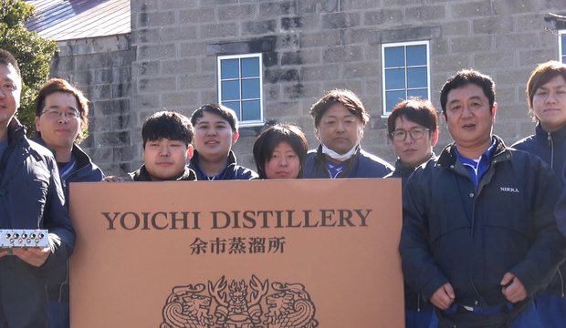 ニッカウヰスキー工場現場に採用